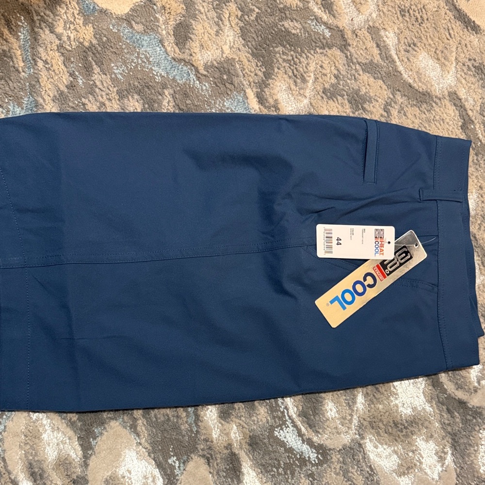 32 Degrees Men's Flat Front Shorts - Navy Blue